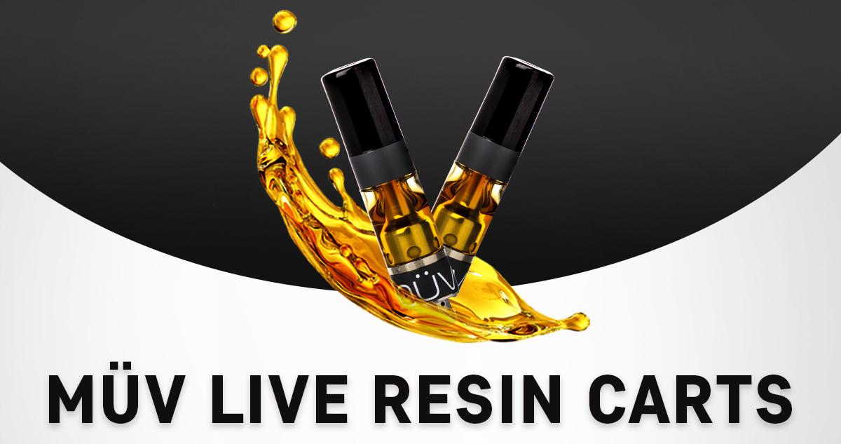 MÜV Live Resin Cannabis Carts