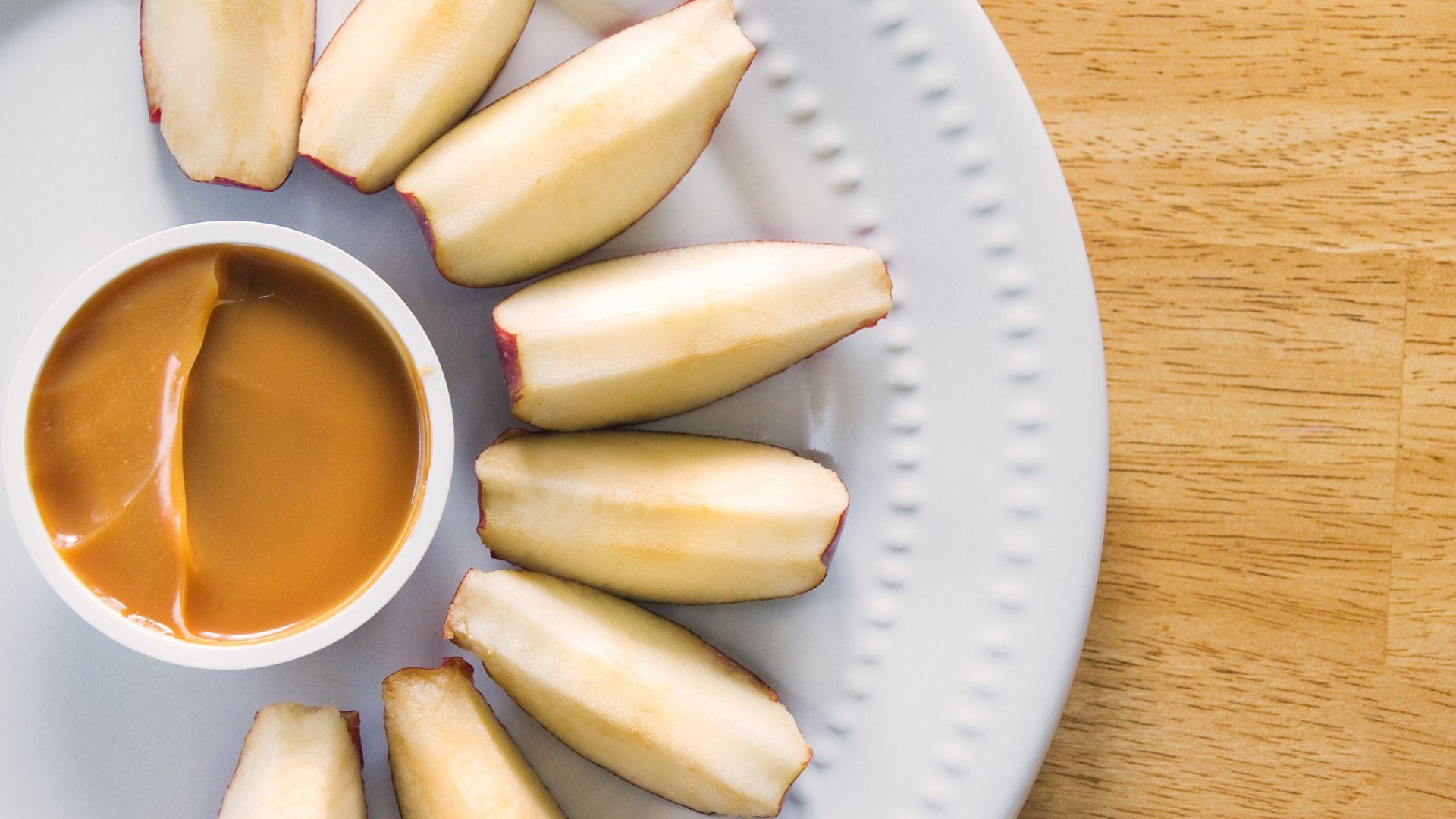 Cannabis Caramel Apple Dip