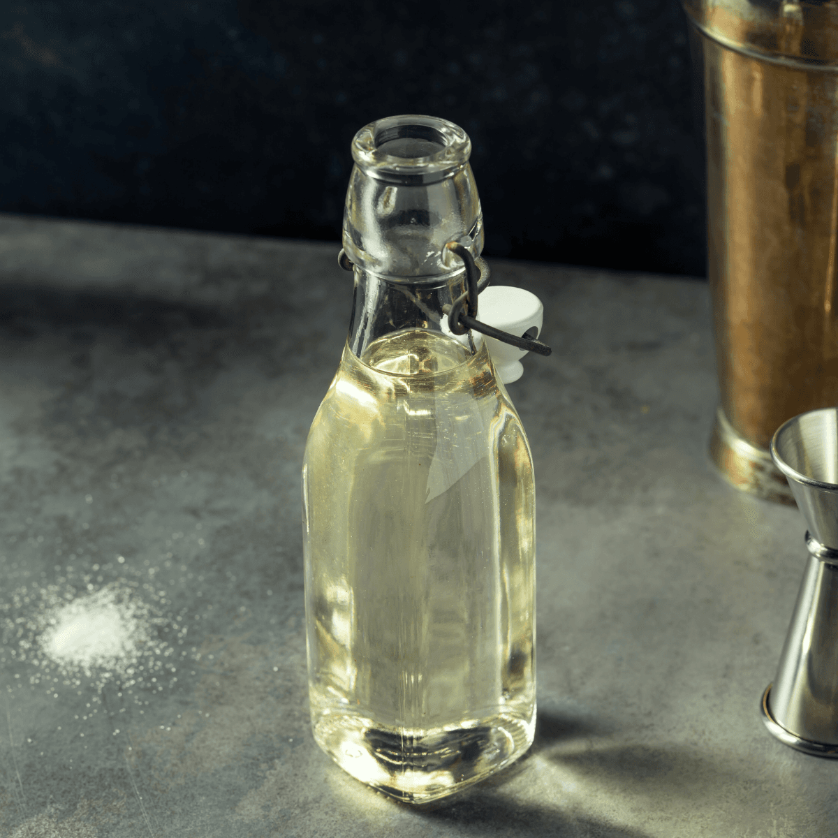 Cannabis-infused simple syrup